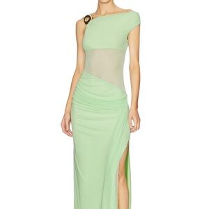 Runaway The Label Naelle One Shoulder Maxi Dress